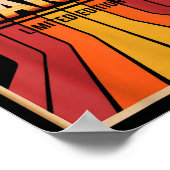 ユーモア溢れる家具職人限定版木工芸品 ポスター (角)