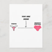 ユーモア溢れる彼女への面白い誕生日メッセージ 女性のお誕生日 ポストカード (正面)