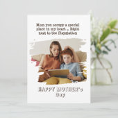 ユーモア溢れる母の日のカード(息子から) シーズンカード (スタンド正面)