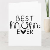 ユーモア溢れる母の日カード：スーパーママ・エディション カード (正面)