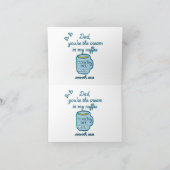 ユーモア溢れる父の日2025 サンキューカード (内部)