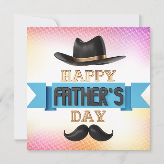 ユーモア溢れる父の日 シーズンカード (正面)