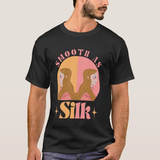ユーモア溢れる皮膚科医のためのシルクのようなスキンケア Tシャツ (正面)