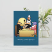 ユーモア溢れる結婚記念日パーティーの招待状 招待状 (スタンド正面)