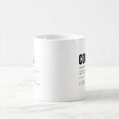 ユーモア溢れる親戚の定義 コーヒーマグカップ (中央)