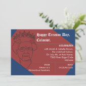 ユーモア溢れる7月4日パーティーの招待状 招待状 (スタンド正面)