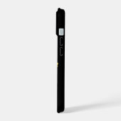 ユーモア溢れる「ワーズ・トゥ・ザ・ワイズ」 iPhone 15ケース (左側面)