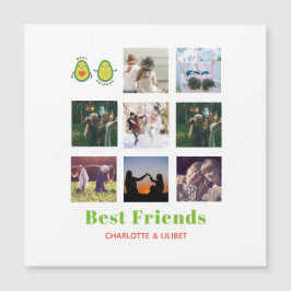 ユーモア溢れるBFF写真コラージュギフト - パーソナライズドアボカド