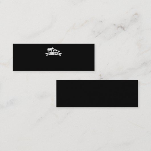 ユーモア牛豚鶏ラバー ギフト | 面白い BBQ 愛 スキニー名刺 (正面/裏面)