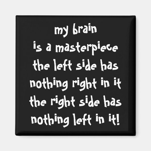 ユーモア磁石 マグネット (正面)