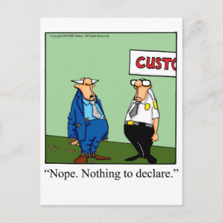 ユーモア素晴らしのセンスでシガーギフト！ ポストカード