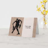 ユーモア誕生日カード(ゾンビ付き)と日が差すこと カード (黄色い花)