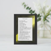 ユーモア農場の詩のカード #2 ポストカード (スタンド正面)