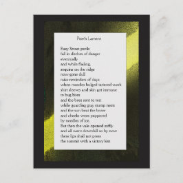 ユーモア農場の詩のカード #2 ポストカード