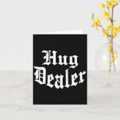 ユーモア かわいい 敏感な 足 ハグ 商人 バレンタインデー カード (黄色い花)