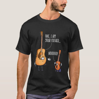 ユーモア ギターTシャツ ウクレレ服 ウケレレ・アイ・アム・ユア Tシャツ