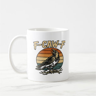 ユーモア ゴシック F カワ F おもしろい カラス クリエイティブ スタイル コーヒーマグカップ