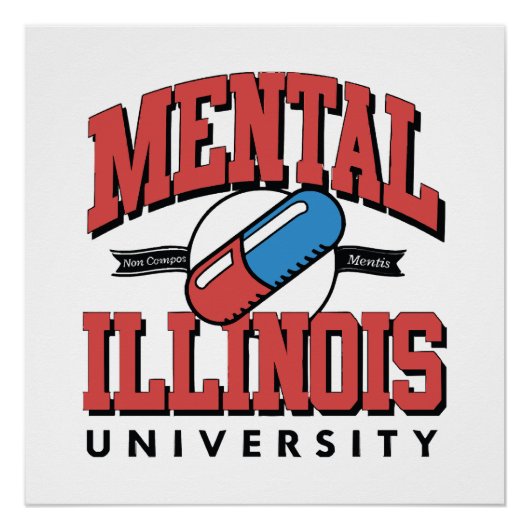 ユーモア メンタルヘルス ポスター (正面)