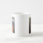ユーモア 個人的な空間が必要 コーヒーマグカップ (中央)