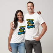 ユーモア、皮肉、誰だって完璧じゃない、共感できる Tシャツ (ユニセックス)