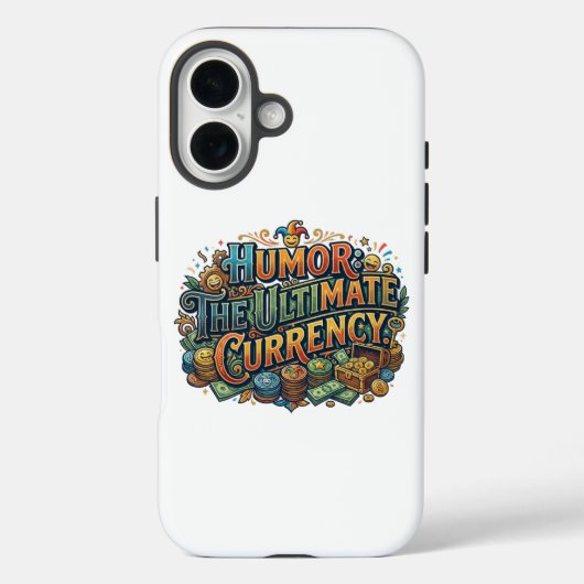 ユーモア: 究極の通貨 - 面白い引用グラフィック Case-Mate iPhoneケース (裏面)