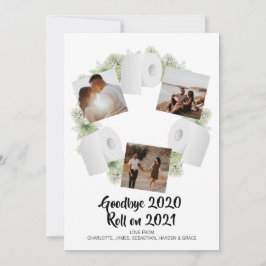 ユーモアCorona Virus 2020年新年 シーズンカード