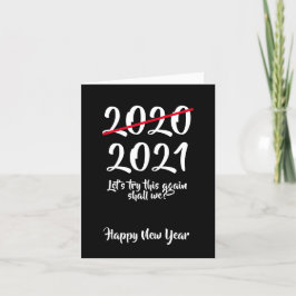 ユーモアCorona Virus 2020 2021新年 シーズンカード