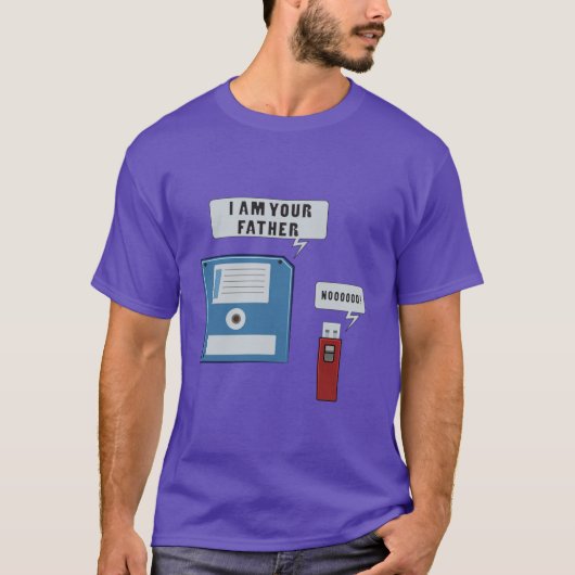 ユーモアUSBメモリ お父さんだよ Tシャツ (正面)