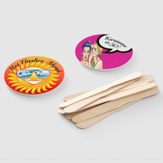 ユーモカスタマイズアポップ・アートのル誕生日ファン ハンドファン (組立なし)