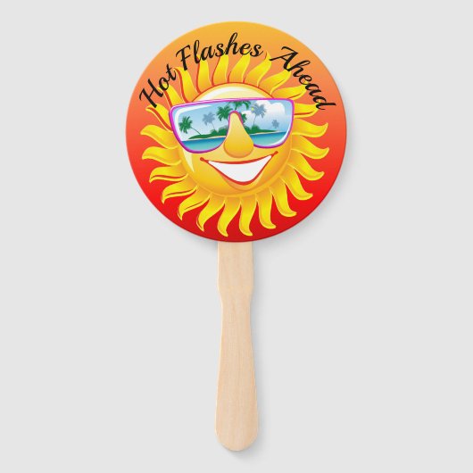 ユーモカスタマイズアポップ・アートのル誕生日ファン ハンドファン (正面)