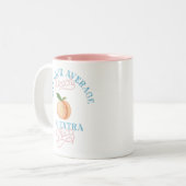 ユーモスサッシピーチ体ポジティビティヴィンテージ ツートーンマグカップ (正面左)