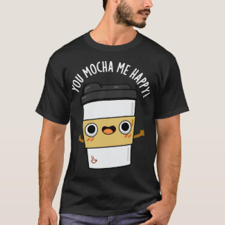 ユーモチャミーハッピーカワイイコーヒープリン Tシャツ