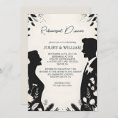 ユーモファンキーーユニークミームおもしろいリハーサル 招待状 (正面/裏面)