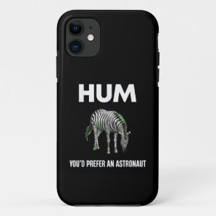 ユーモラスなアドルロナーツのゼブラ iPhone 11 ケース