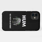 ユーモラスなアドルロナーツのゼブラ Case-Mate iPhoneケース (裏面(横))