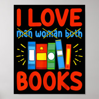 ユーモラスなアロアセクシャル読書家のための本のギフト ポスター