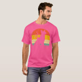 ユーモラスなアーチェリードッグアーチャーボウ射撃 Tシャツ (正面フル)