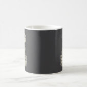 ユーモラスなイシガメのカウボーイ西部 UFO コーヒーマグカップ (中央)