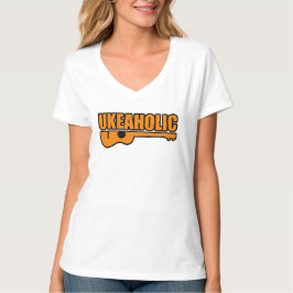 ユーモラスなウクレレ Tシャツ