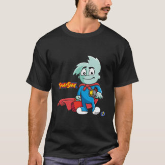 ユーモラスなエンターテイメントPajama Sam Tシャツ