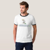 ユーモラスなオカメインコ Tシャツ (正面フル)