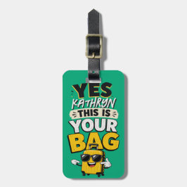 ユーモラスなオリジナル荷物タグ Yes Your Bag ラゲッジタグ