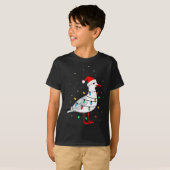ユーモラスなカモメ 鳥 クリスマス 動物好き Tシャツ (正面フル)
