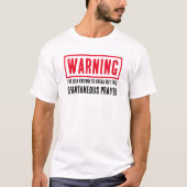 ユーモラスなキリスト教の祈り Tシャツ (正面)