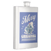 ユーモラスなクリスマスのイエティ・ホリデーハumor フラスク (右)