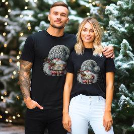 🎅ユーモラスなクリスマスのノーム Tシャツ