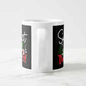 ユーモラスなクリスマス ジャンボコーヒーマグカップ (裏面)