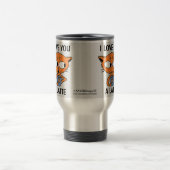 ユーモラスなコーヒーの洒落 ステンレスマグカップ トラベルマグ (中央)