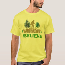 ユーモラスなサスカッチ、面白いビッグフット Tシャツ