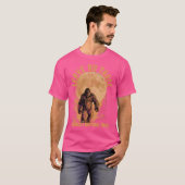 ユーモラスなサスカッチ Tシャツ (正面フル)
